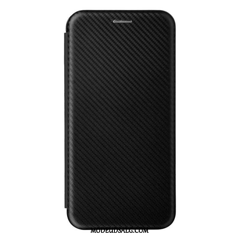 Cover Oppo A16 / A16s Flip Cover Farvet Carbon Silikone