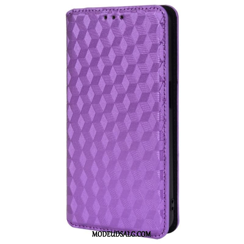 Cover Oppo A54 5G / A74 5G Flip Cover 3d Tekstur