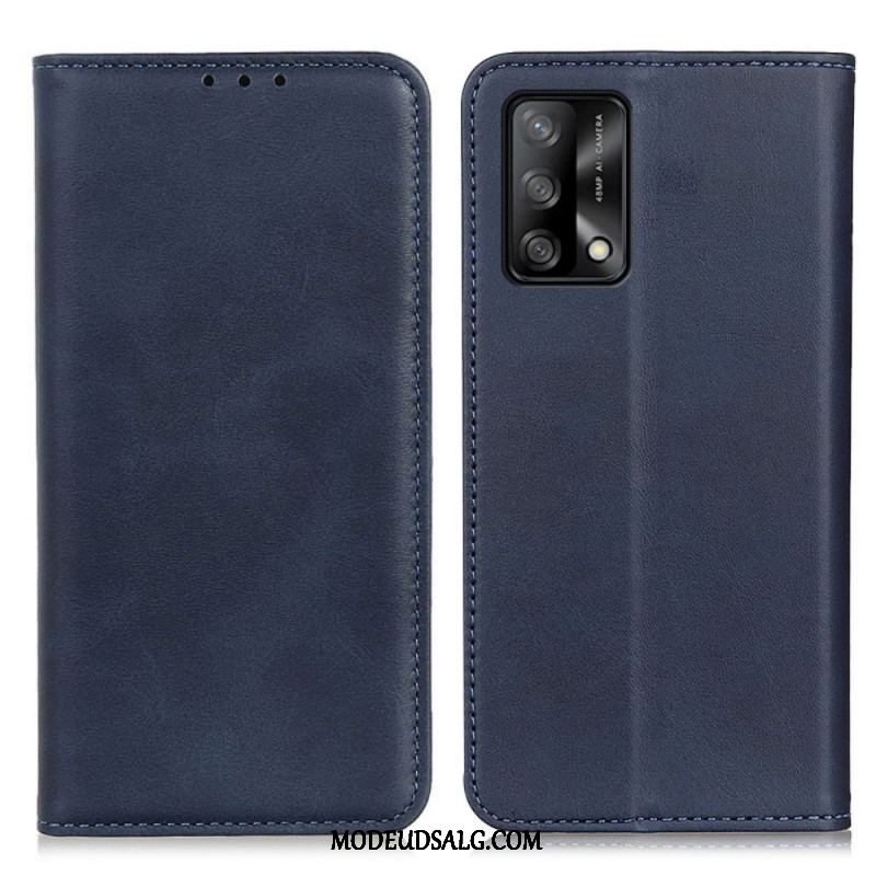 Cover Oppo A74 4G Flip Cover Elegance Split Læder