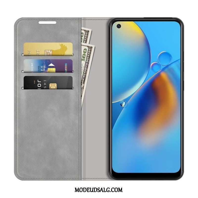 Cover Oppo A74 4G Flip Cover Hudberøring