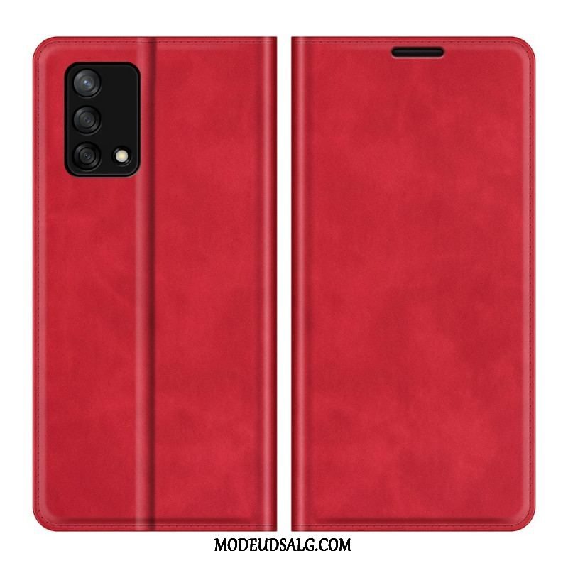 Cover Oppo A74 4G Flip Cover Hudberøring