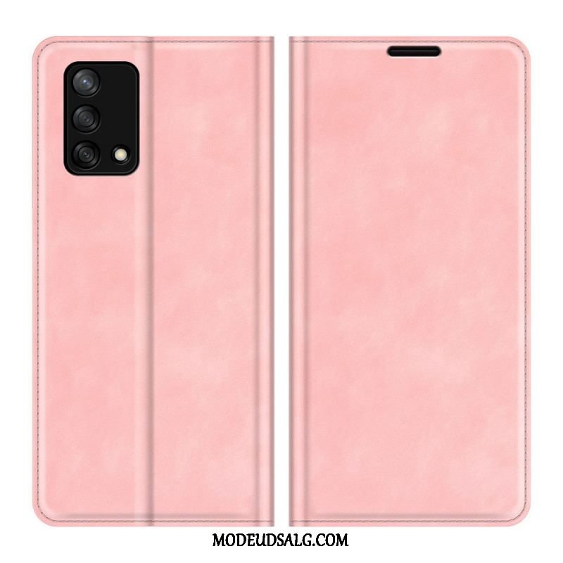 Cover Oppo A74 4G Flip Cover Hudberøring