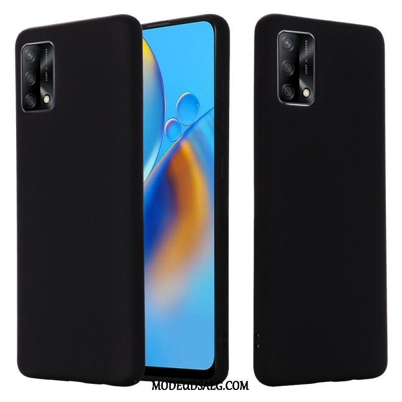 Cover Oppo A74 4G Flydende Silikone Med Snor