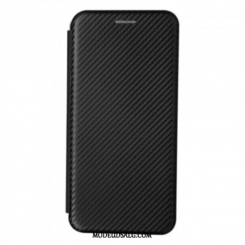 Cover Oppo A94 5G Flip Cover Farvet Carbon Silikone