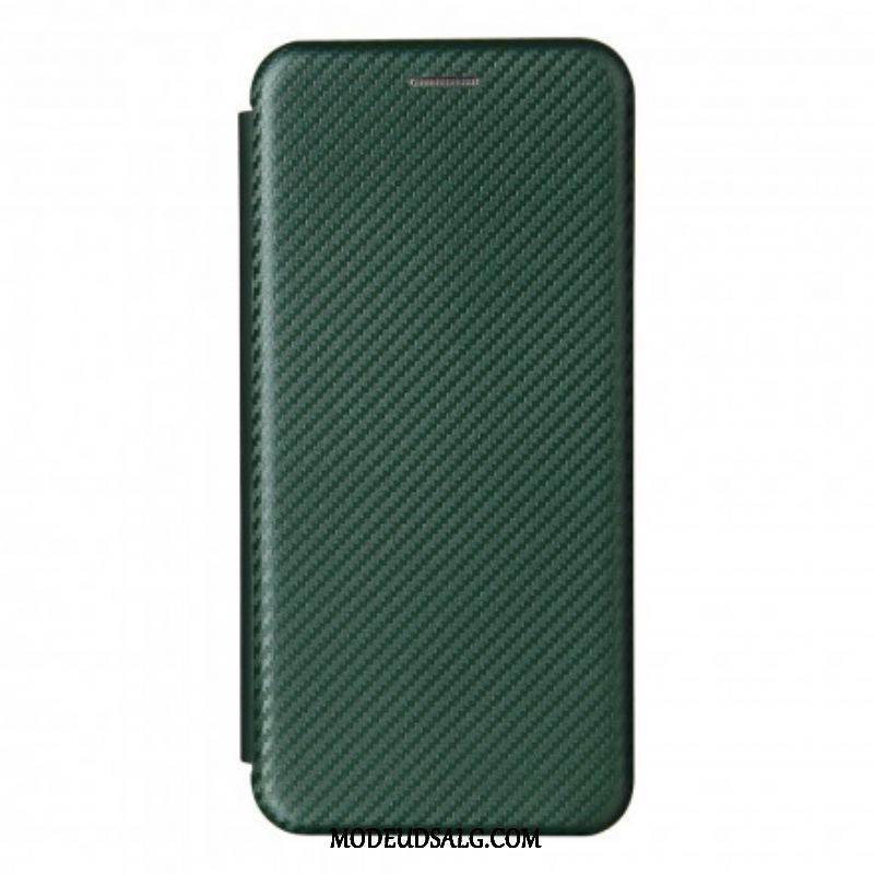 Cover Oppo A94 5G Flip Cover Farvet Carbon Silikone