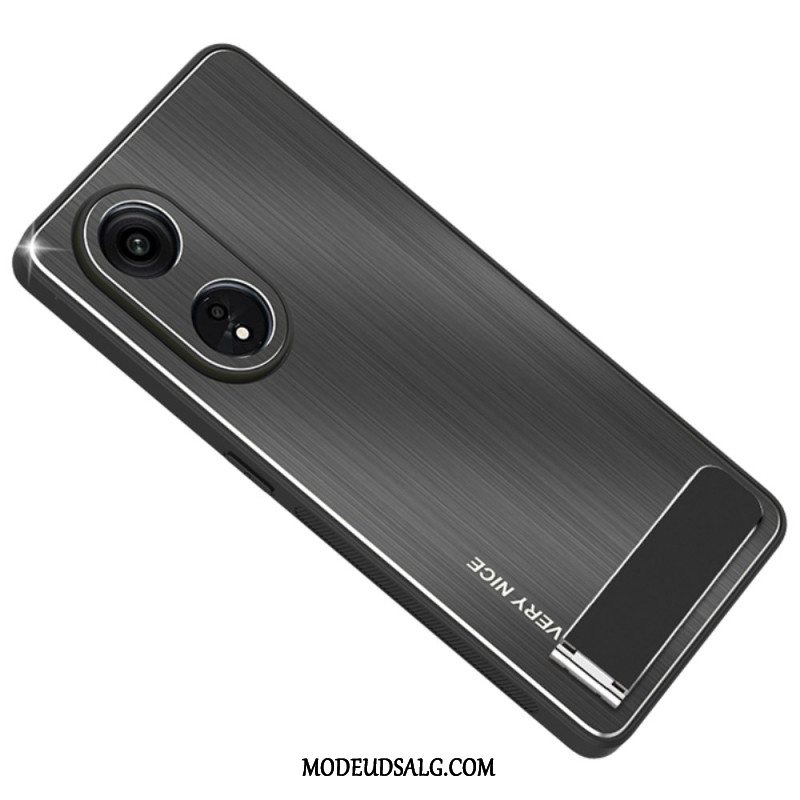 Cover Oppo A98 5g Børstet Med Støtte