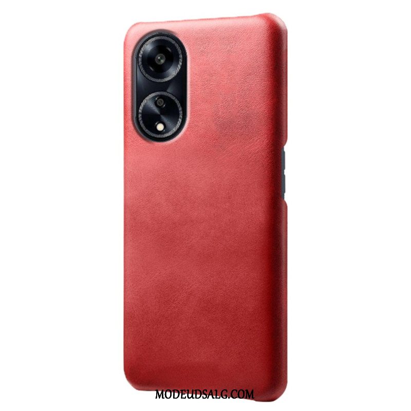 Cover Oppo A98 5g Lædereffekt