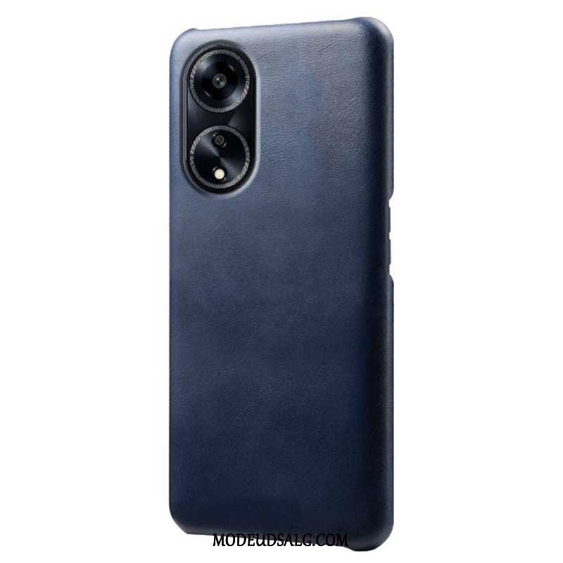 Cover Oppo A98 5g Lædereffekt