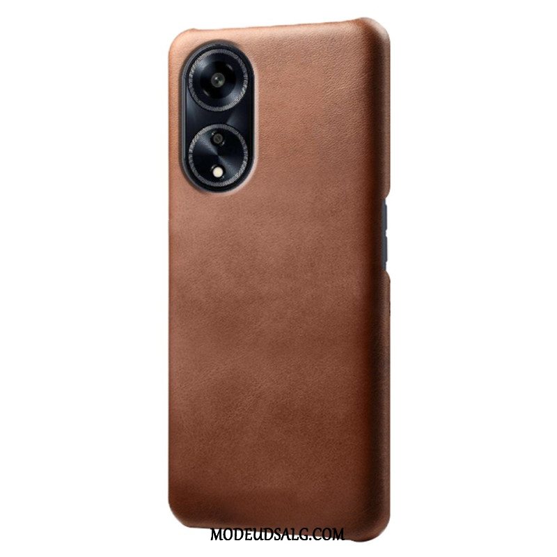 Cover Oppo A98 5g Lædereffekt