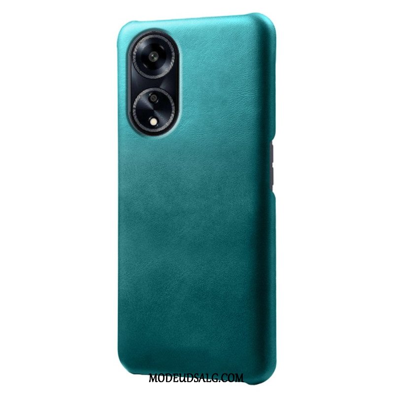 Cover Oppo A98 5g Lædereffekt