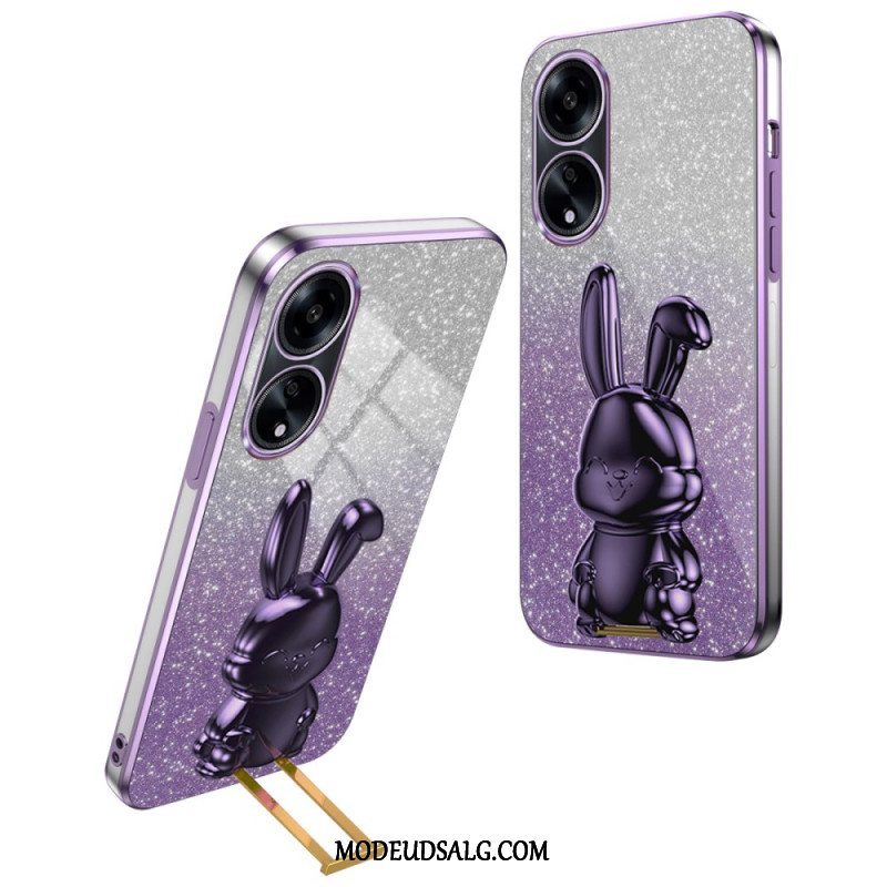 Cover Oppo A98 5g Telefon Etui Kaninstøtte