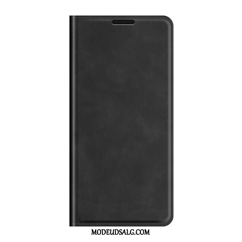 Cover Oppo Find X3 Neo Flip Cover Silky Touch Lædereffekt