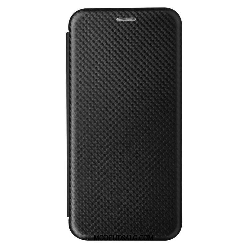 Cover Oppo Find X3 Pro Flip Cover Farvet Carbon Silikone