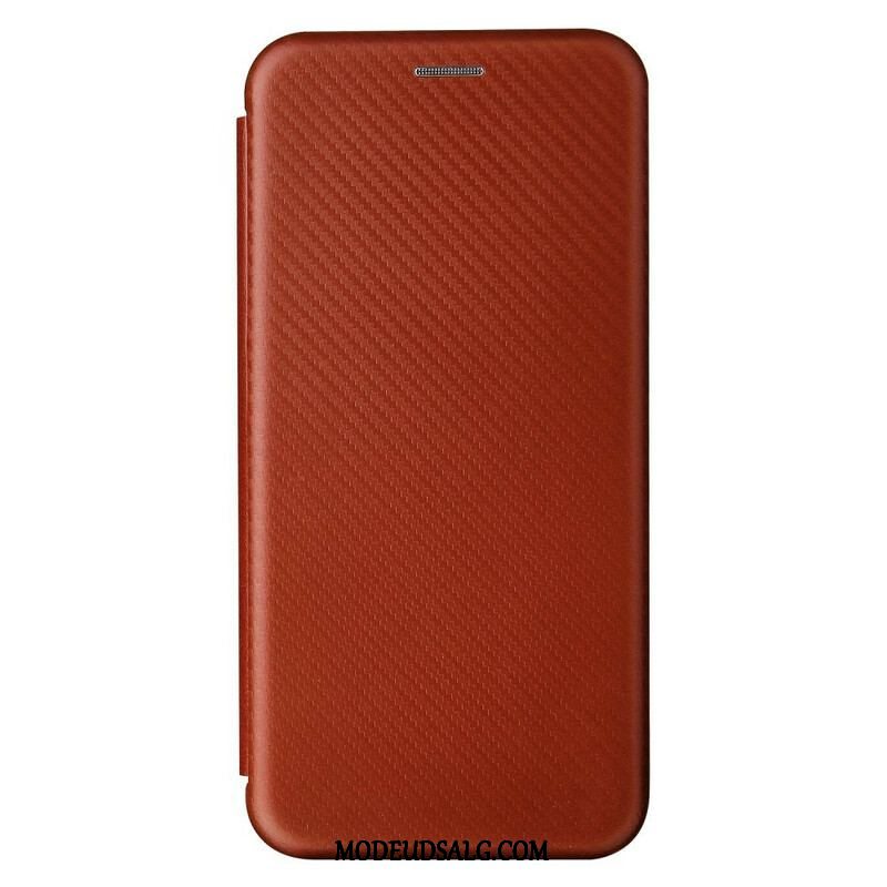 Cover Oppo Find X3 Pro Flip Cover Farvet Carbon Silikone