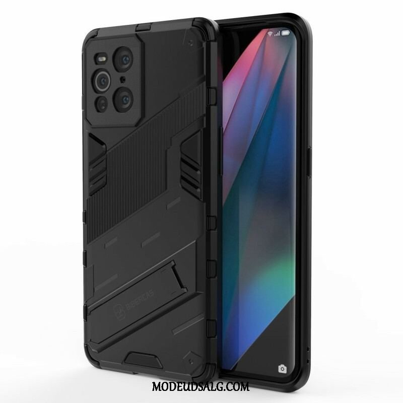 Cover Oppo Find X3 Pro Håndfri To-positions Aftagelig Stander