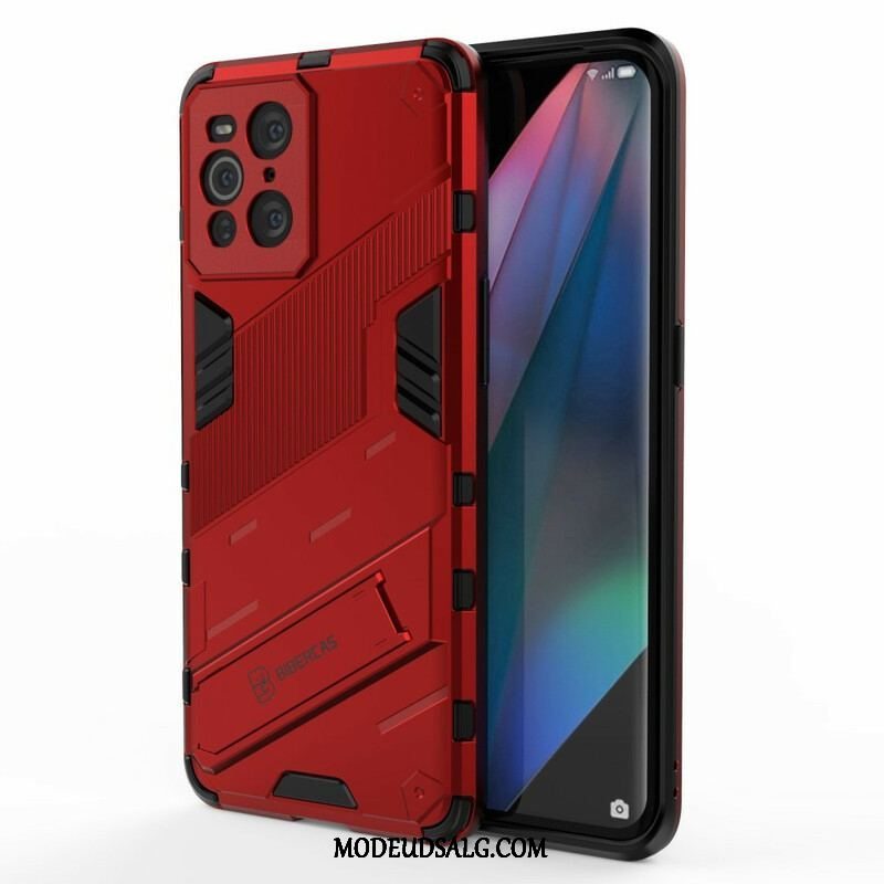 Cover Oppo Find X3 Pro Håndfri To-positions Aftagelig Stander