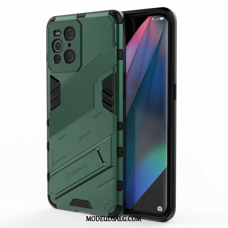 Cover Oppo Find X3 Pro Håndfri To-positions Aftagelig Stander