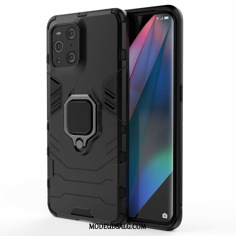 Cover Oppo Find X3 Pro Ring Resistent