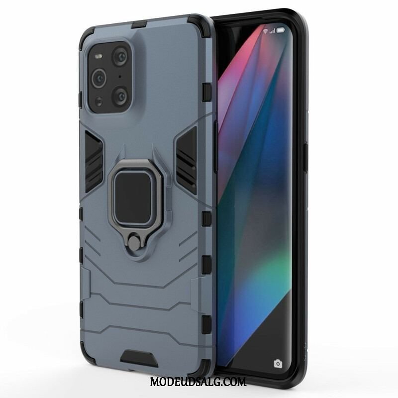 Cover Oppo Find X3 Pro Ring Resistent