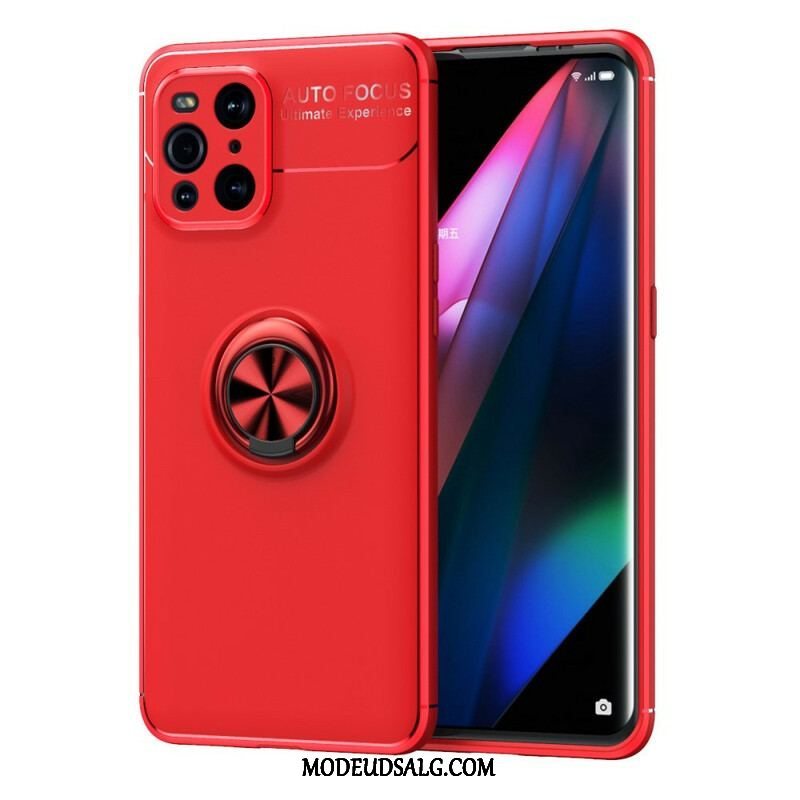 Cover Oppo Find X3 Pro Roterende Ring