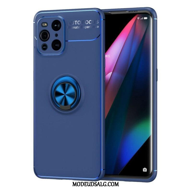 Cover Oppo Find X3 Pro Roterende Ring