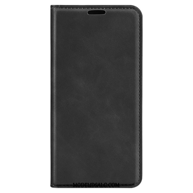 Cover Oppo Find X5 Flip Cover Silkeblødt Lædereffekt