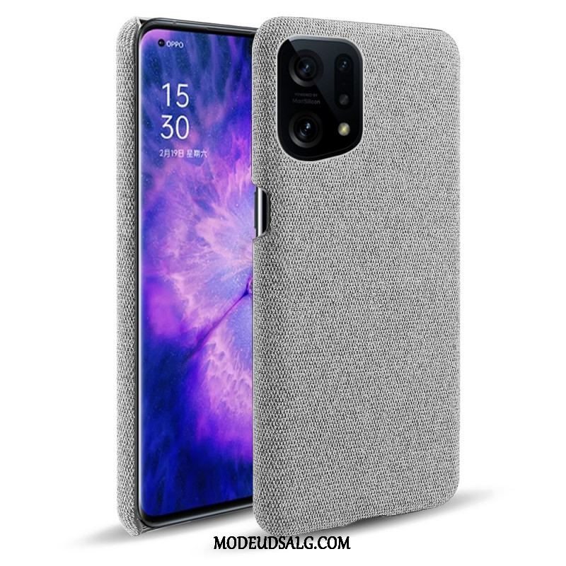 Cover Oppo Find X5 Klassisk Stof