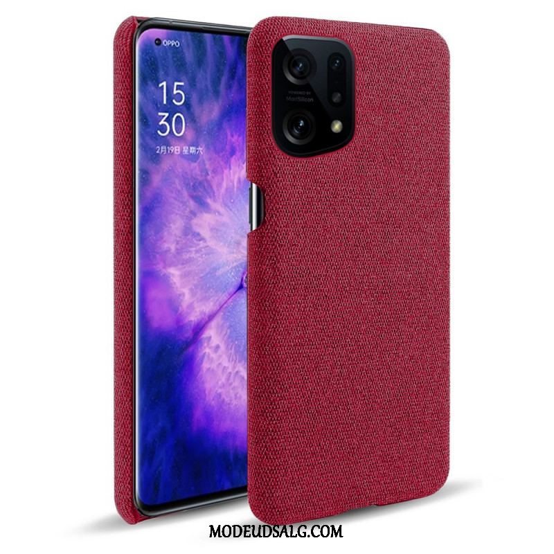 Cover Oppo Find X5 Klassisk Stof