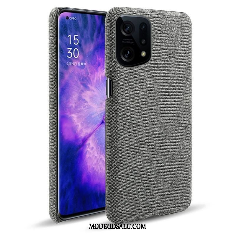 Cover Oppo Find X5 Klassisk Stof