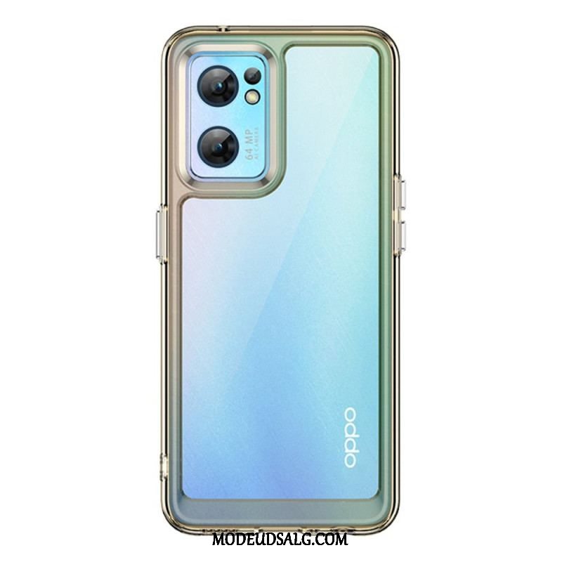 Cover Oppo Find X5 Lite Hybrid Farvede Kanter