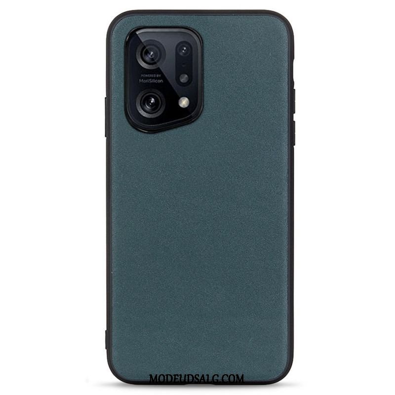 Cover Oppo Find X5 Læder