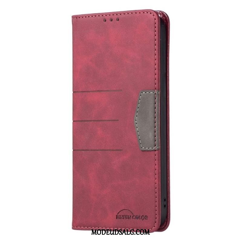 Cover Oppo Find X5 Pro Flip Cover Binfen Farve