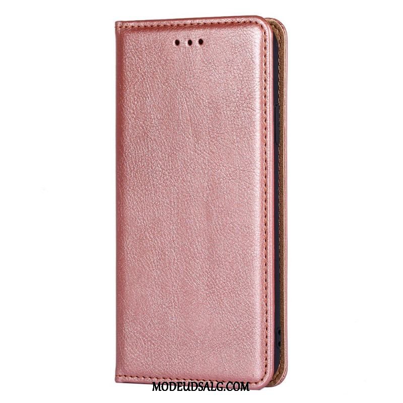 Cover Oppo Find X5 Pro Flip Cover Solid Farve