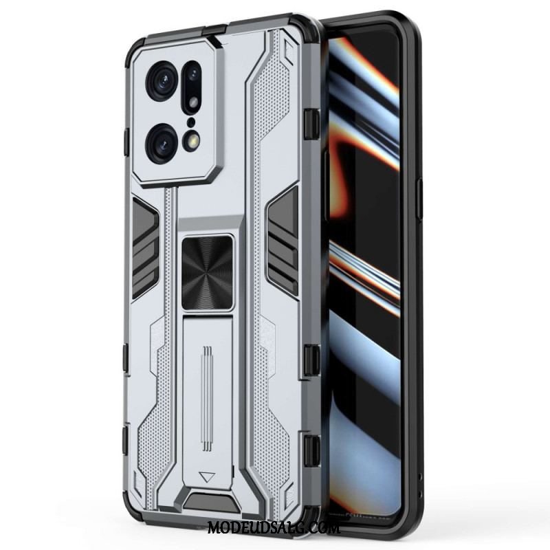 Cover Oppo Find X5 Pro Lodret Og Vandret Aftagelig Støtte