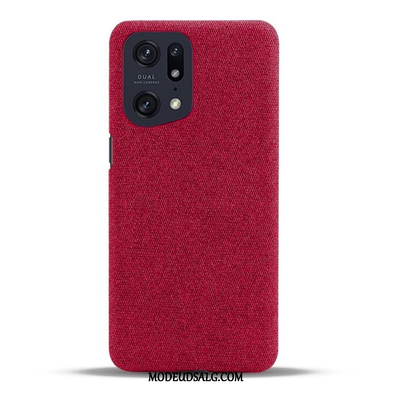 Cover Oppo Find X5 Pro Stof