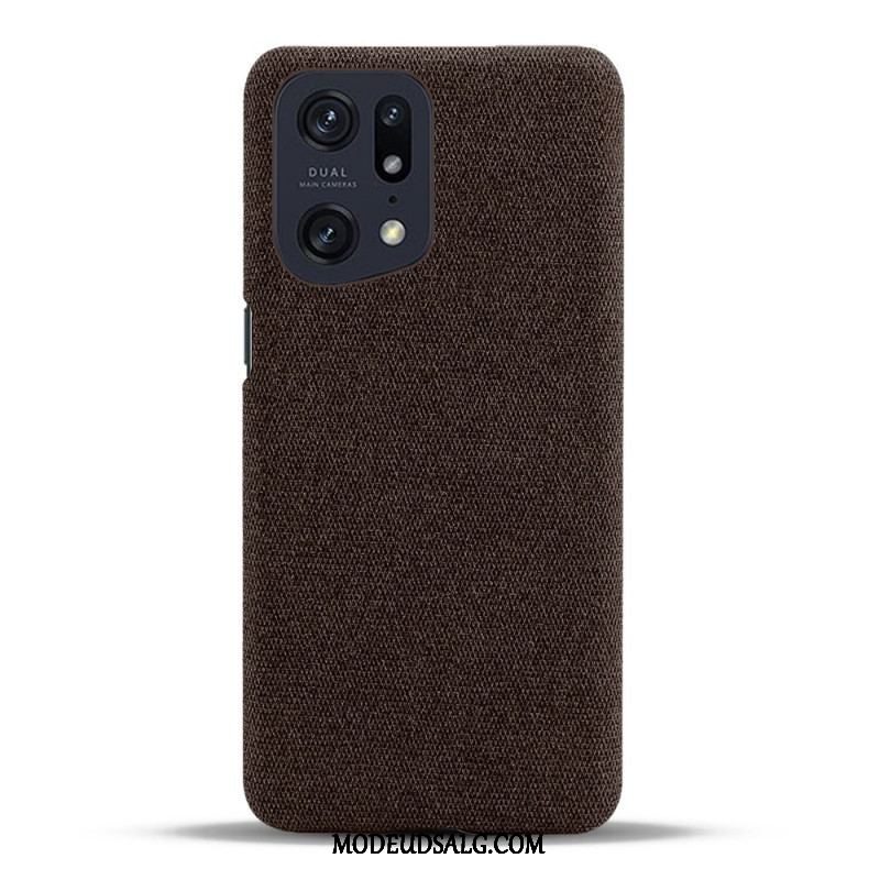 Cover Oppo Find X5 Pro Stof