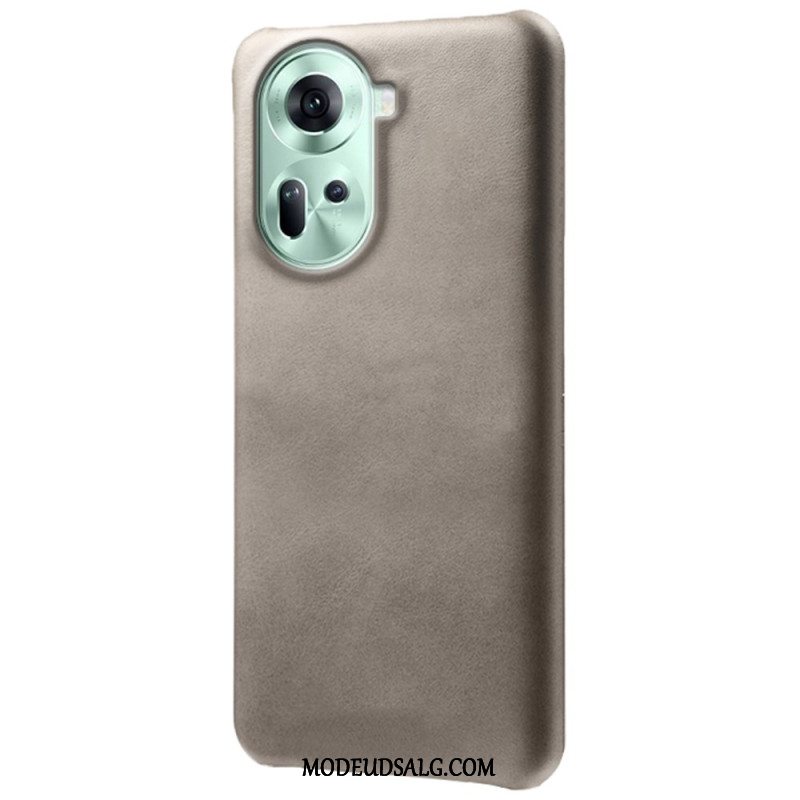 Cover Oppo Reno 11 5g Lædereffekt