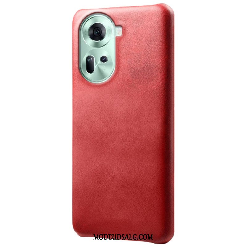 Cover Oppo Reno 11 5g Lædereffekt