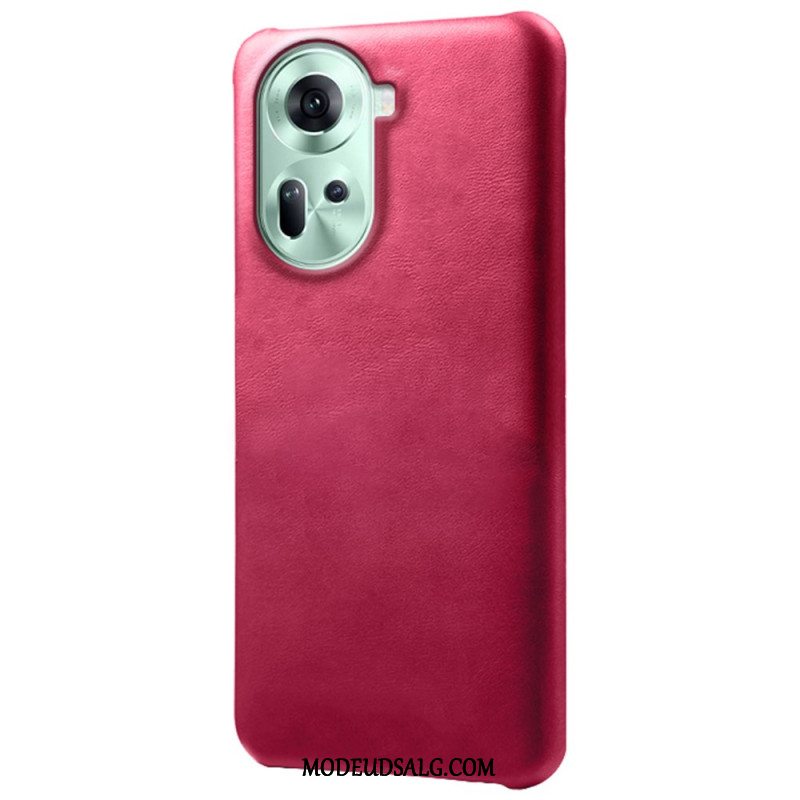 Cover Oppo Reno 11 5g Lædereffekt