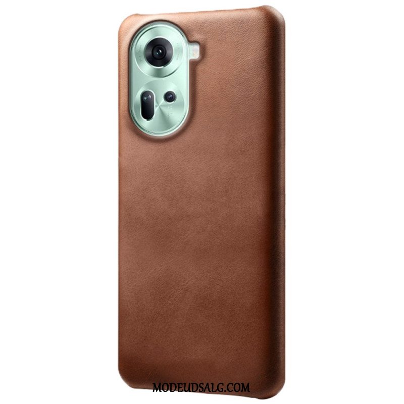 Cover Oppo Reno 11 5g Lædereffekt