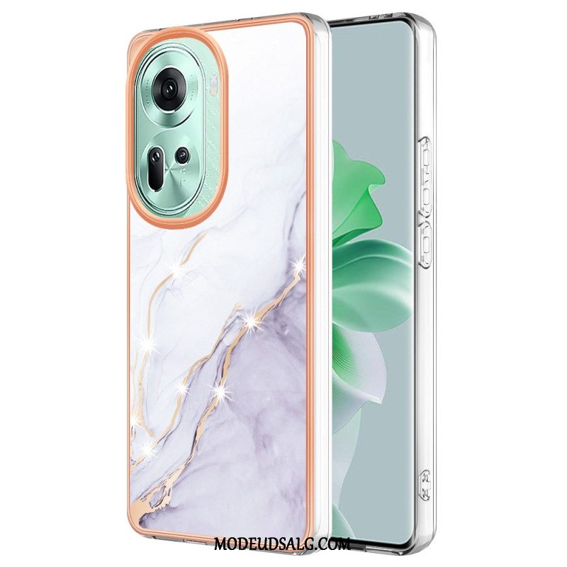 Cover Oppo Reno 11 5g Telefon Etui Marmormønster