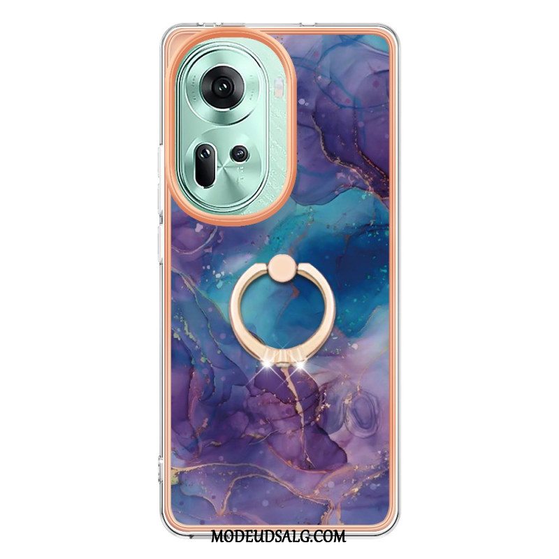 Cover Oppo Reno 11 5g Telefon Etui Marmorstøttering