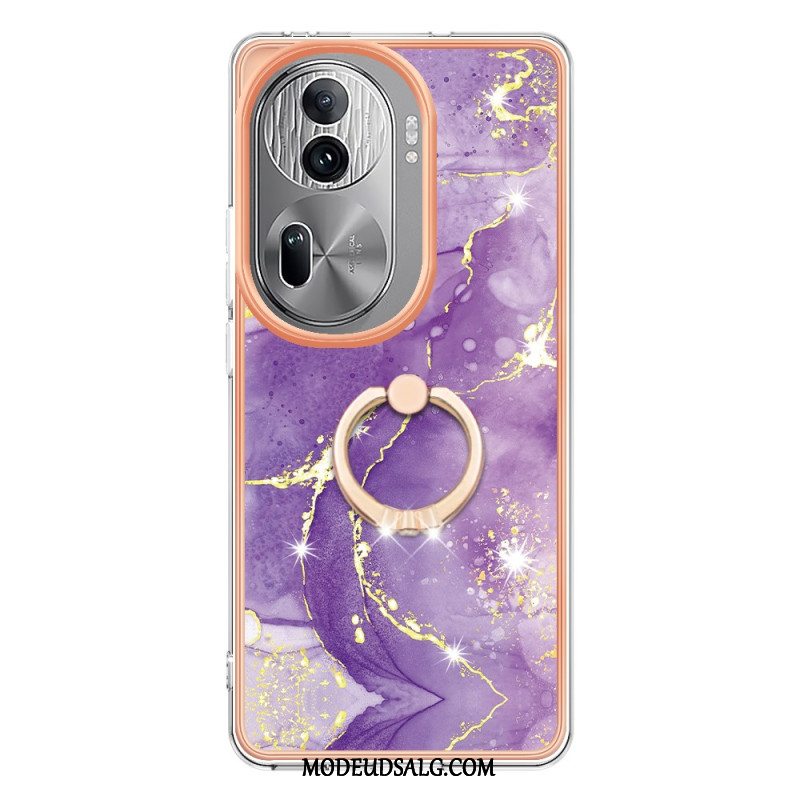 Cover Oppo Reno 11 Pro 5g Støttering I Marmorstil