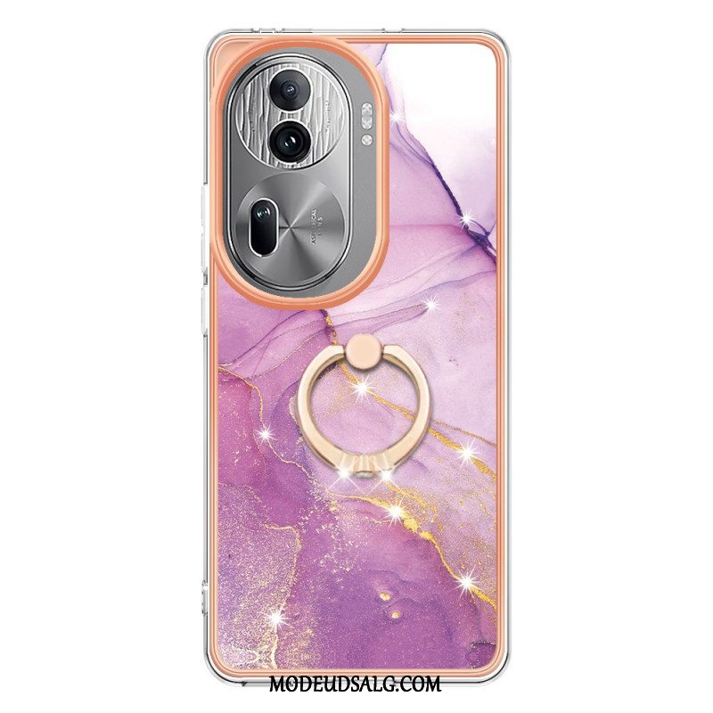 Cover Oppo Reno 11 Pro 5g Støttering I Marmorstil