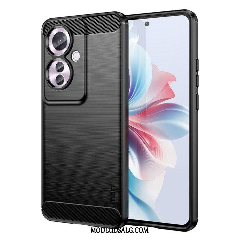 Cover Oppo Reno 11f 5g Telefon Etui Børstet Kulfiber