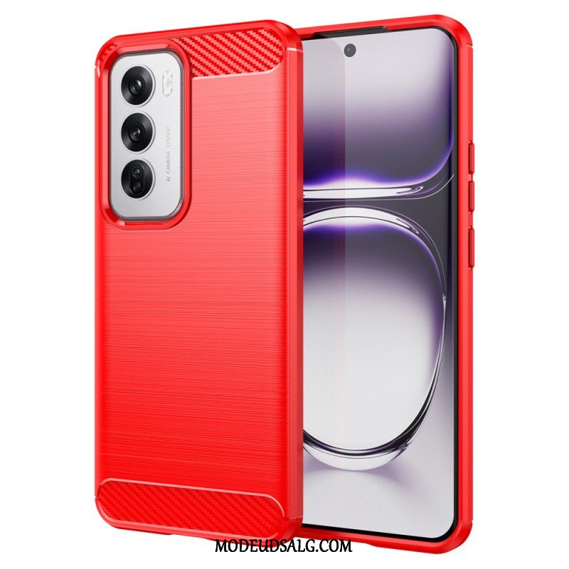 Cover Oppo Reno 12 5g Børstet Kulfiber