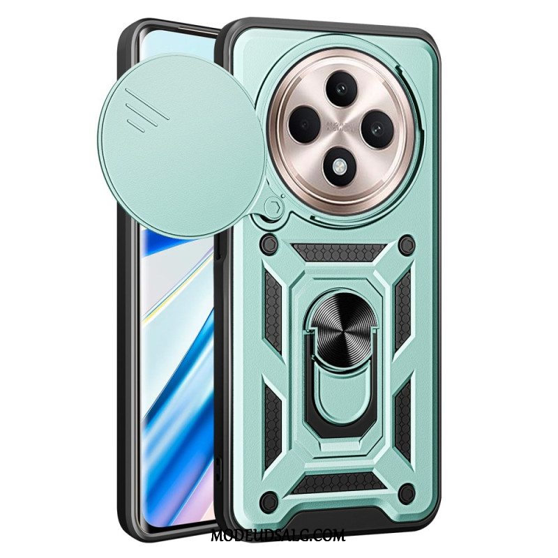 Cover Oppo Reno 12f 5g Telefon Etui Støttering Og Glidende Kamerabeskyttelse