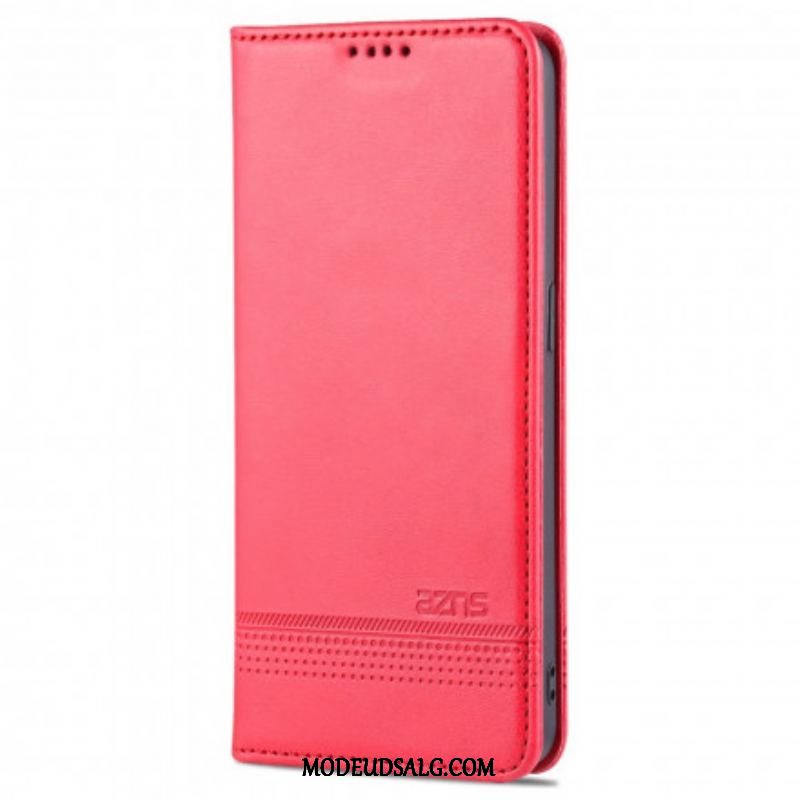 Cover Oppo Reno 6 5G Flip Cover Azns Læderstyling