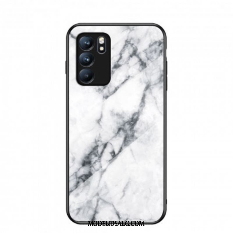 Cover Oppo Reno 6 5G Premium Farver Hærdet Glas