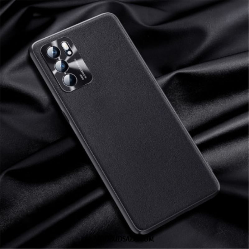 Cover Oppo Reno 6 5G Prestige Lædereffekt